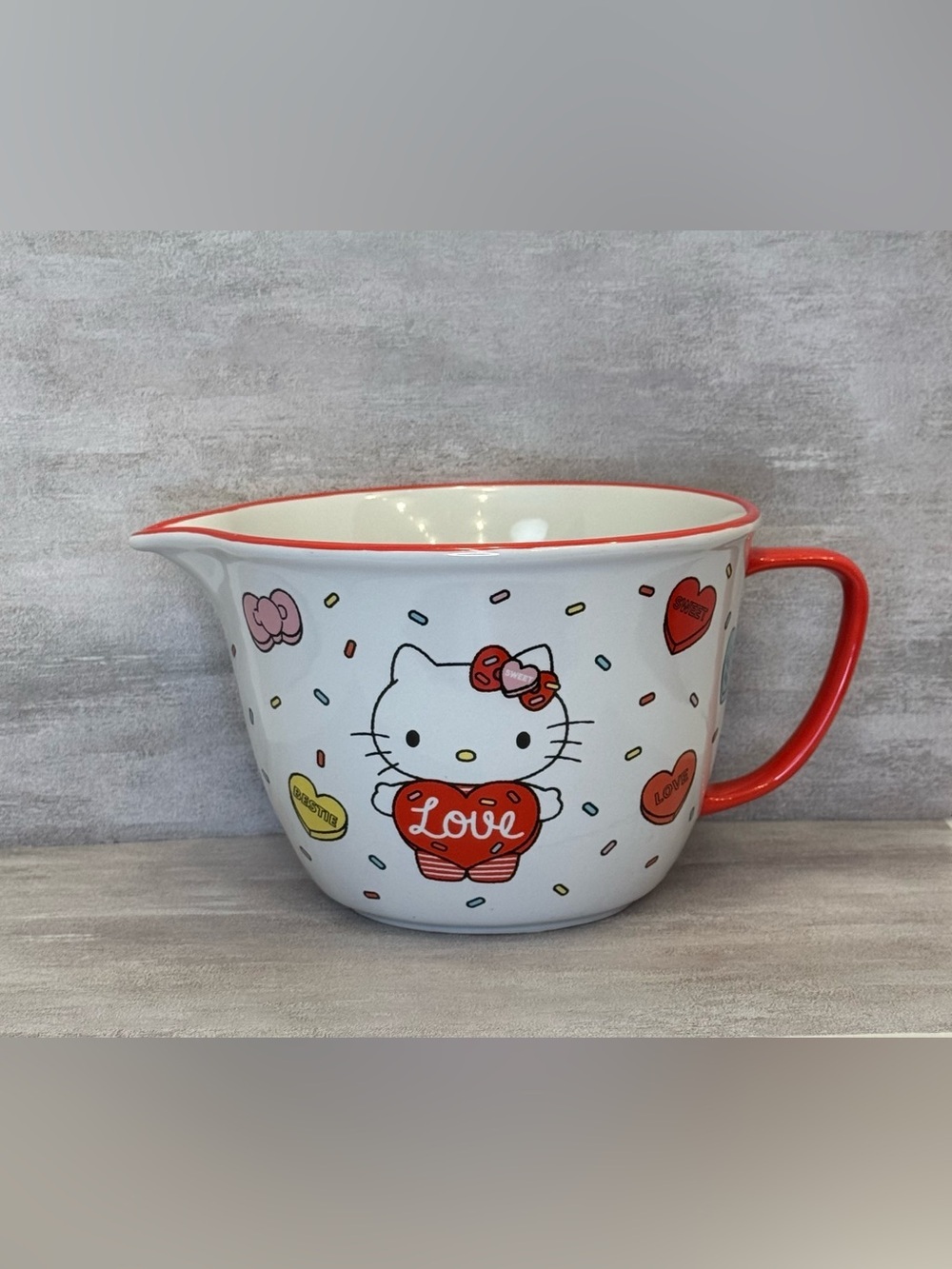 Sanrio 2024 Hello Kitty Ceramic Mixing Bowl